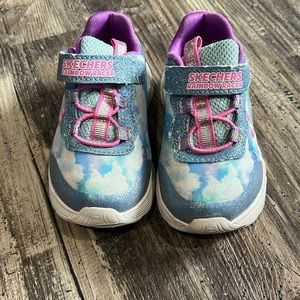 Size 7 girls sketcher sneakers